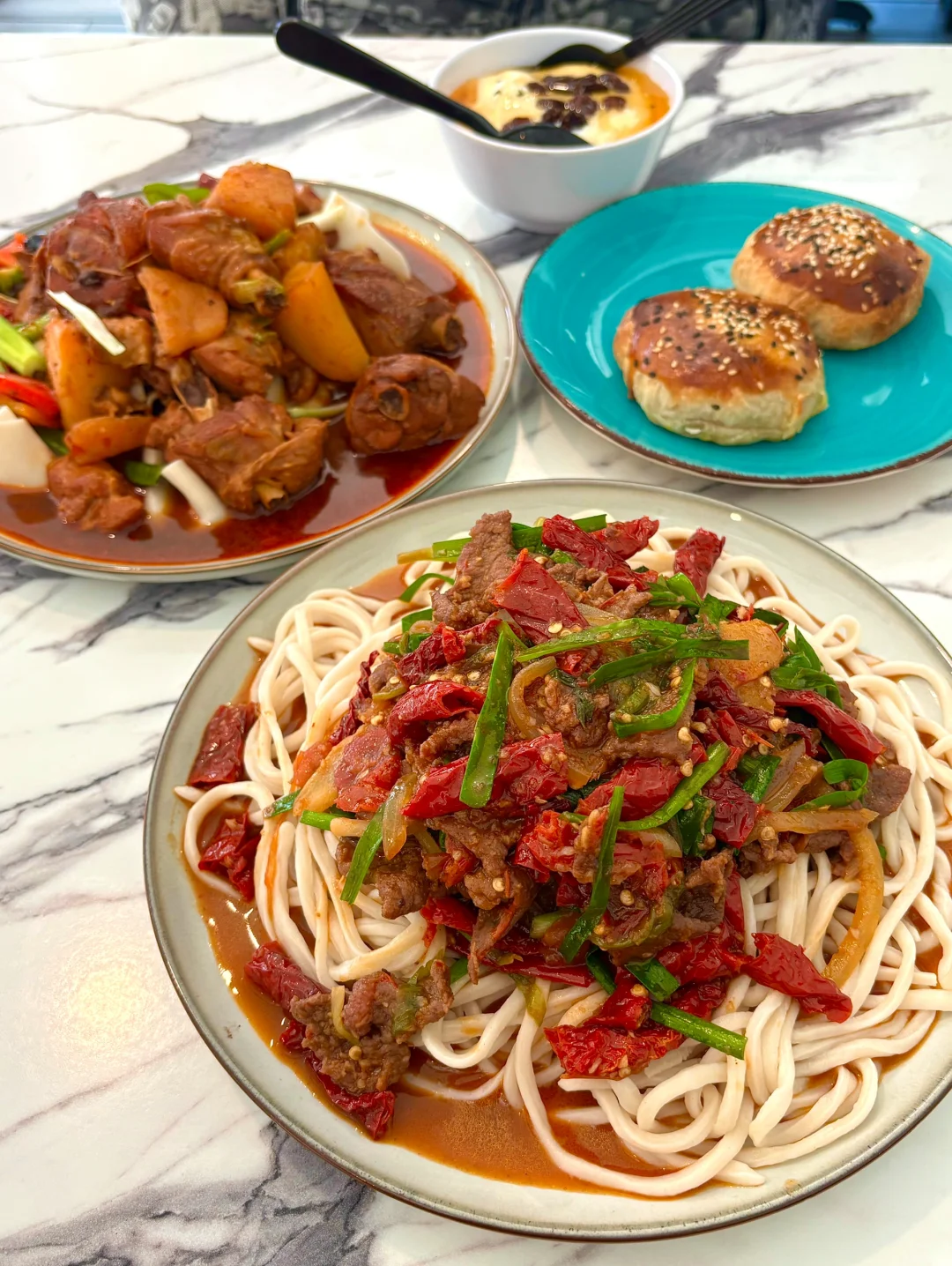 Boston's One and Only! Xinjiang Spicy Pepper Noodles 🍜🌶️ So Satisfying!