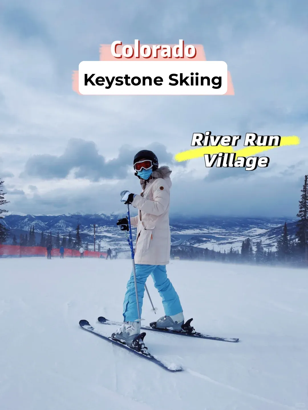 Winter Trip to Denver, Colorado Part 2｜Beginner-Friendly Ski Resort｜Powder Snow❄️