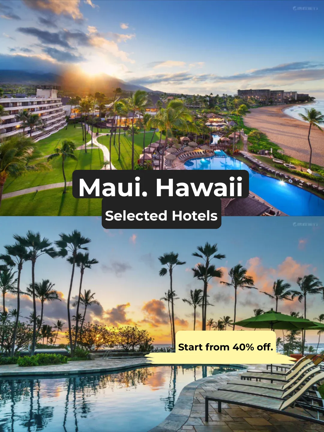 Hawaii Maui Hotel Picks🏨Up to 40% Off