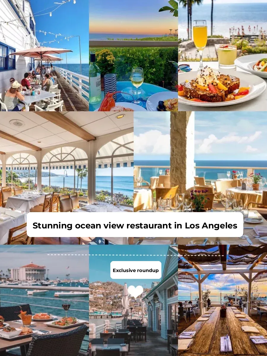 Los Angeles Guide | Top Stunning Ocean View Restaurants in LA