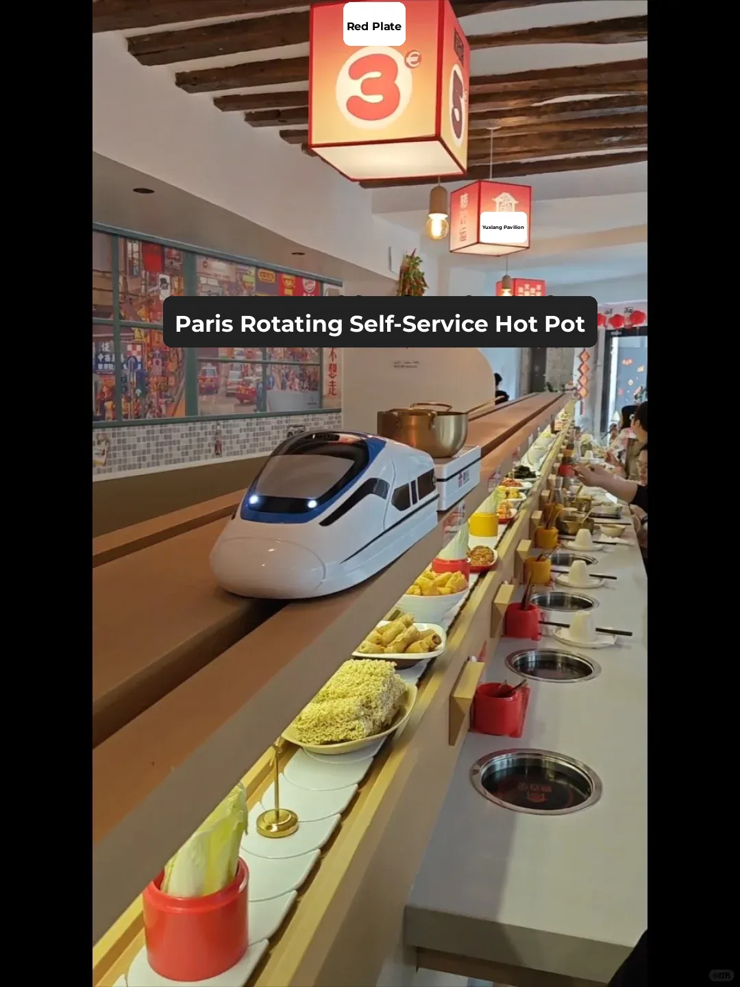 French Daily | Paris' Spinning Buffet Hot Pot
