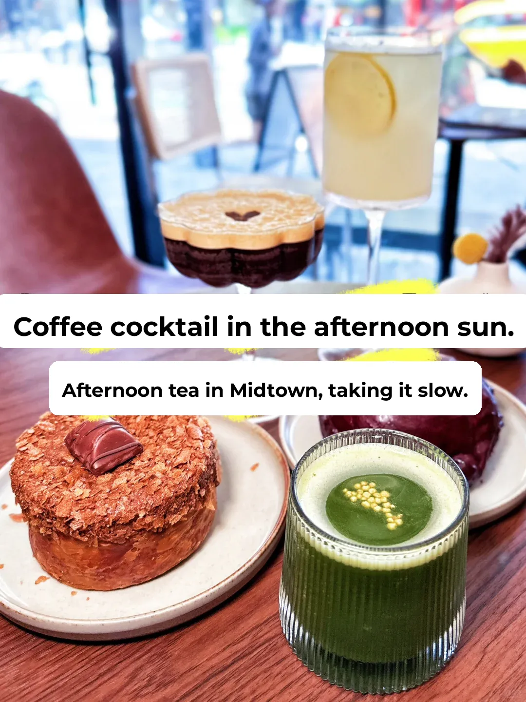 New York's Michelin-Star-Worthy Matcha Cocktail Brings Good Luck for the Day