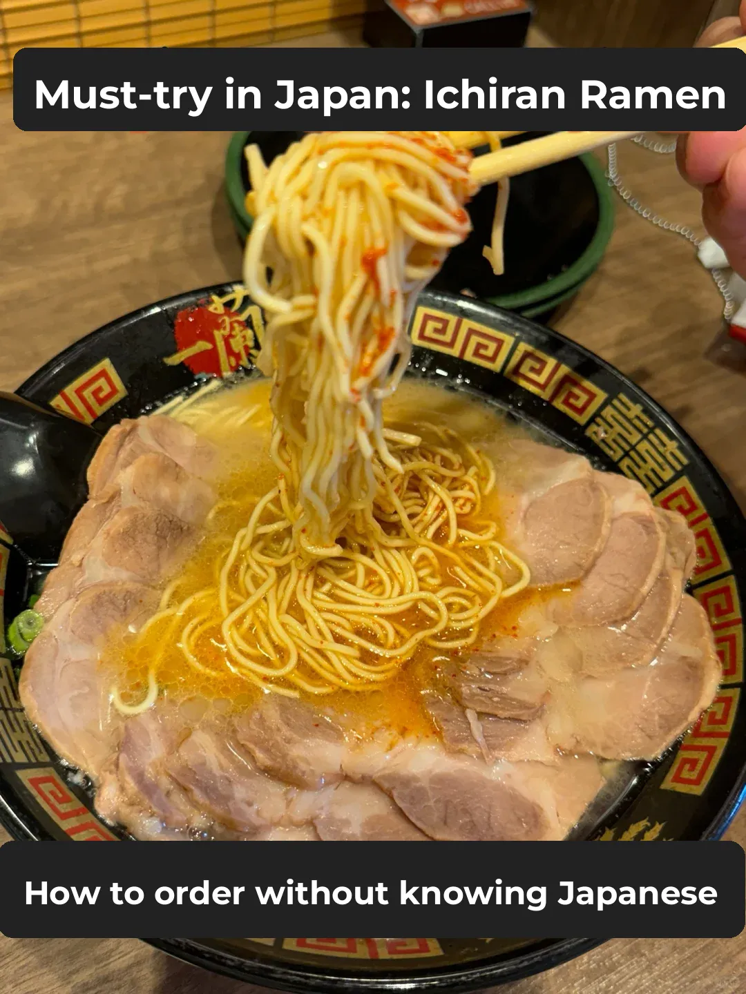 Ichiran Ramen | No Japanese Needed! Step-by-Step Ordering Guide!