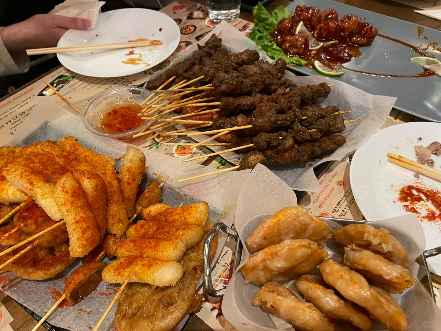 🇫🇷 Paris Eats | 11th Arrondissement's Must-Try Budget-Friendly BBQ & Fried Skewers Spot