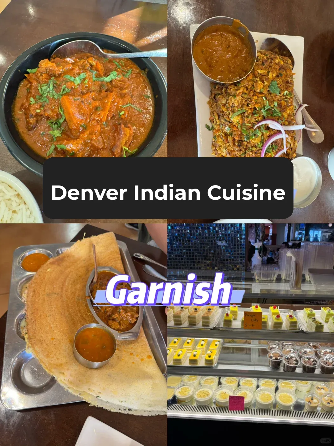 Denver Indian Restaurant ❎ Garnish Indian Fusion
