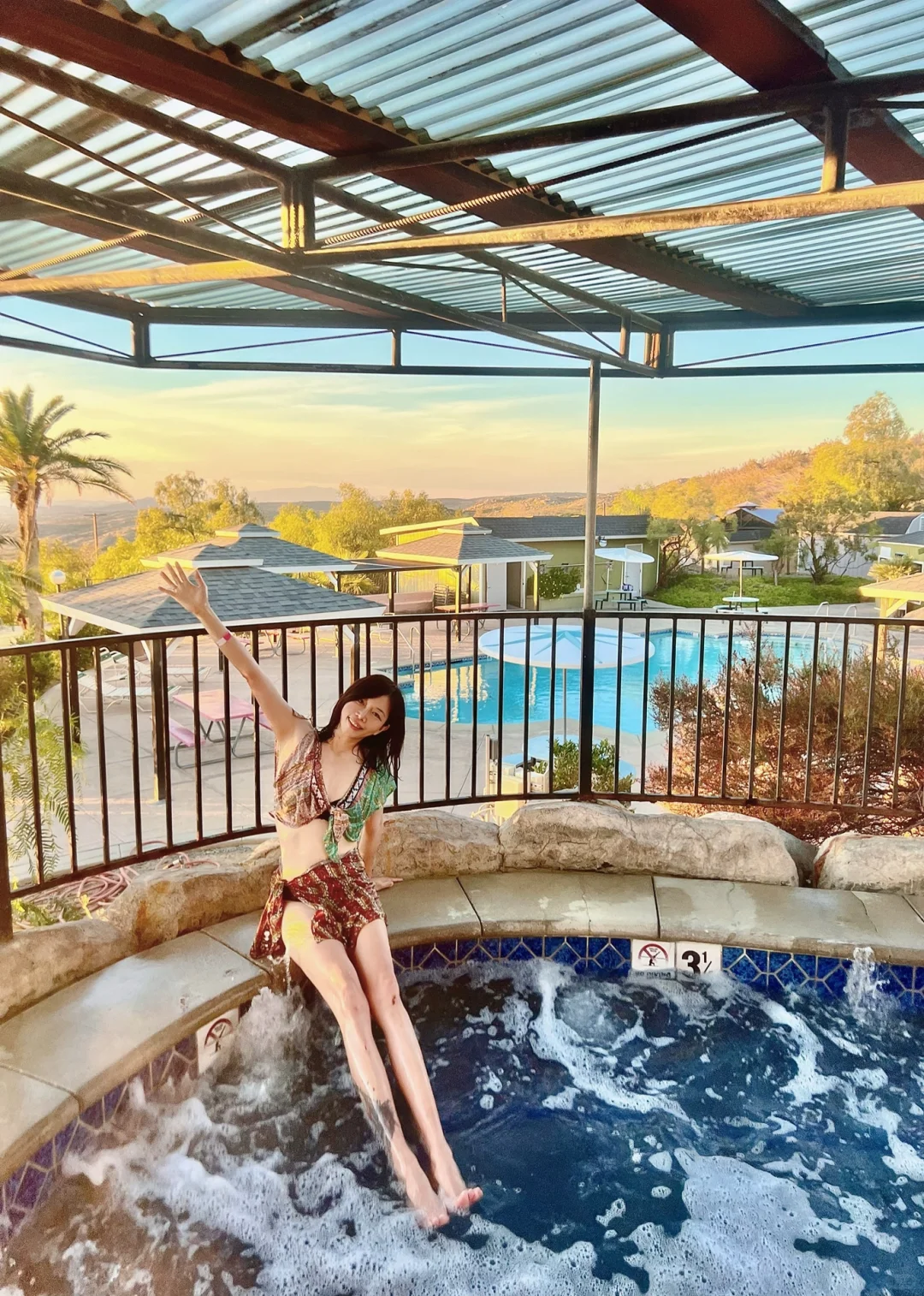 Chill Vibes: Korean-Style Sulfur Hot Springs Cabin Near LA