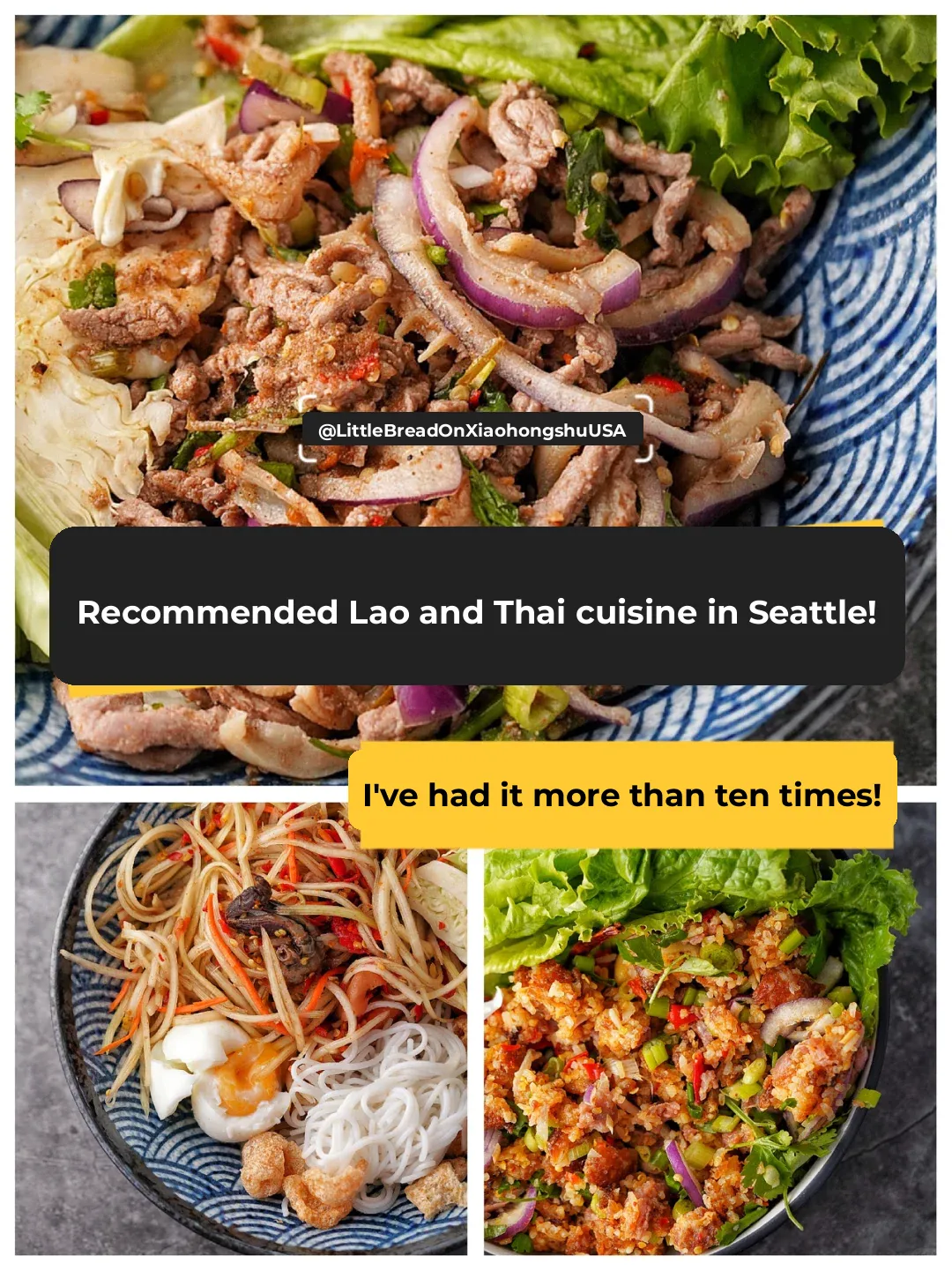 Hidden Gem in Seattle: Must-Try Lao 🇱🇦 Restaurant – Been There Over Ten Times!