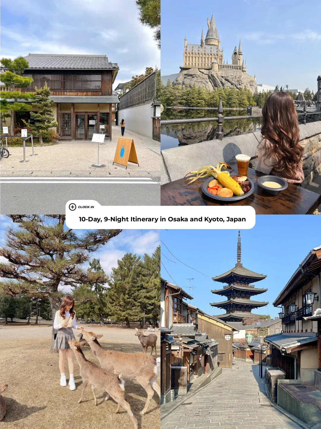 🇯🇵 10-Day Osaka + Kyoto Itinerary