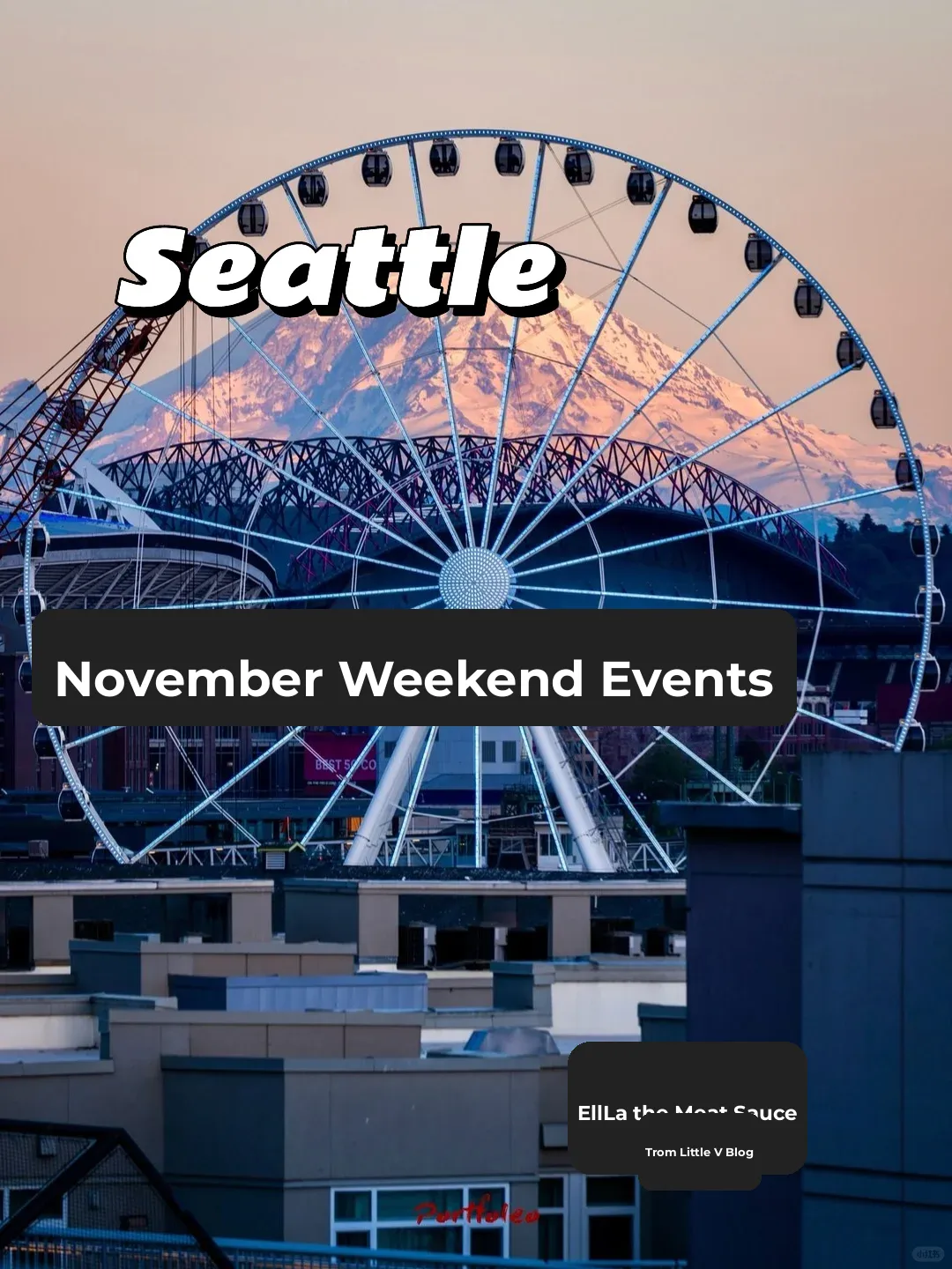 Seattle's Winter Time | All the Food, Fun, and Frolic in November 🔆