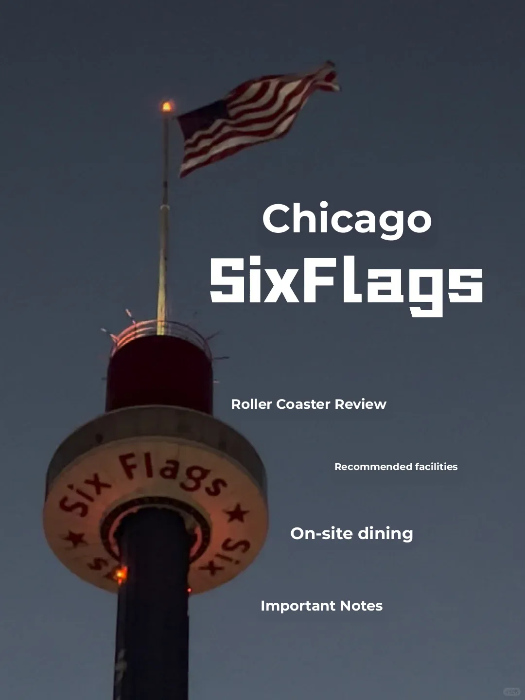 Chicago Six Flags | A Day Trip to Six Flags with the Most Roller Coaster Rides