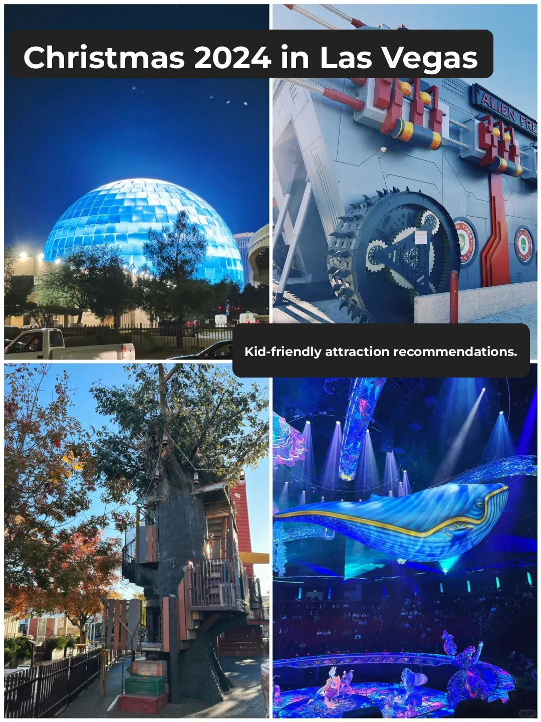 Christmas in Las Vegas with Kids: Treehouse Adventures, Ice Skating, and Light Displays