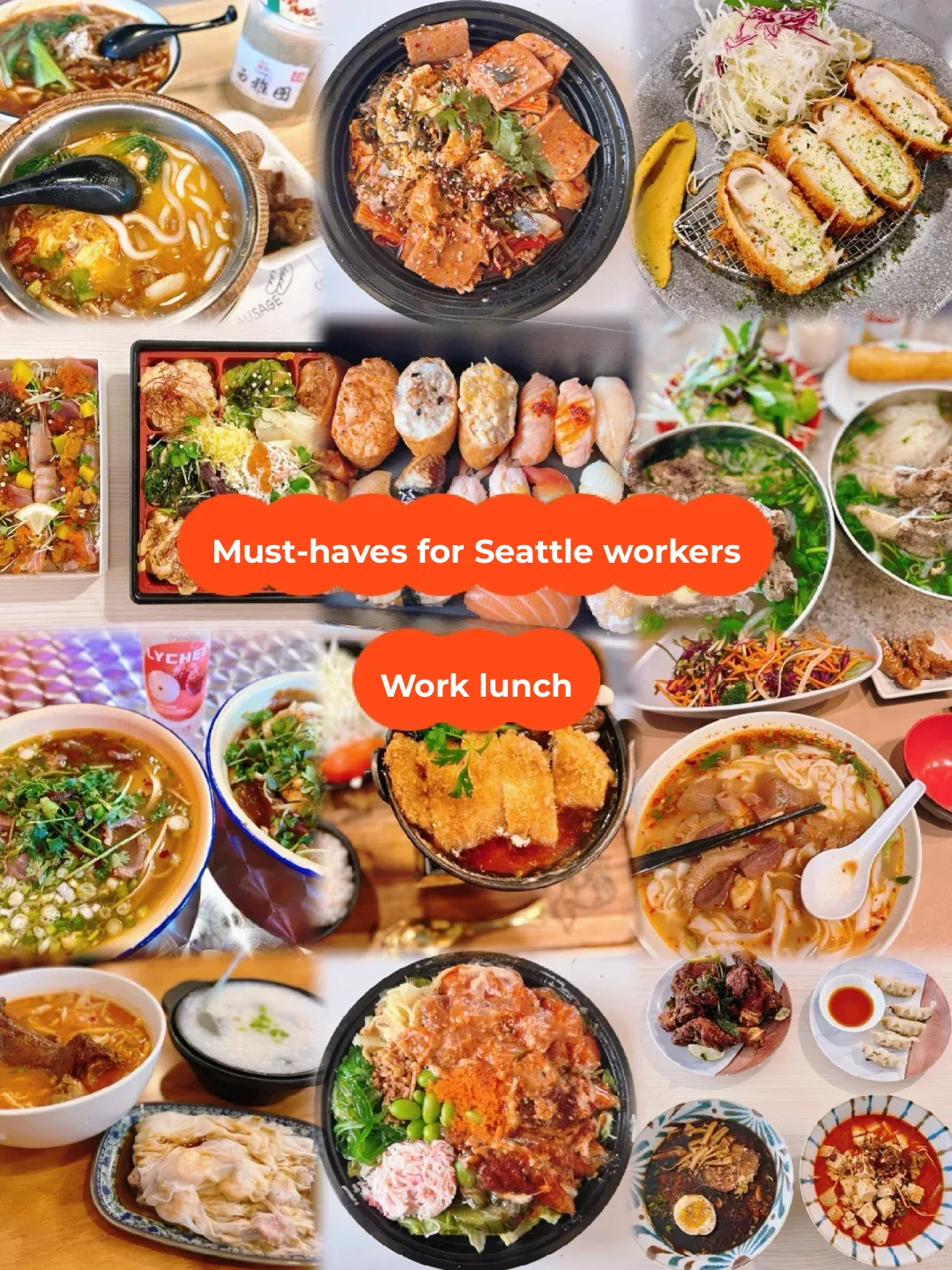 Best Workday Meals and Snacks for Seattle Office Workers 🍱