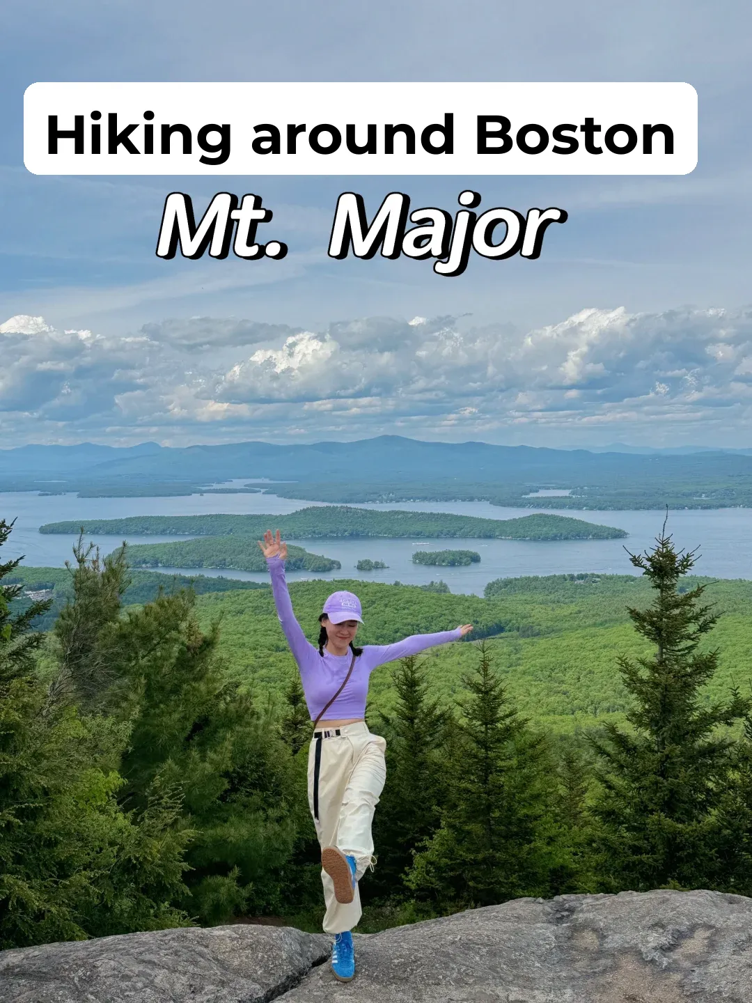 Boston Hiking | Entering the Enchanted Wilderness of Mt. Major 🍃