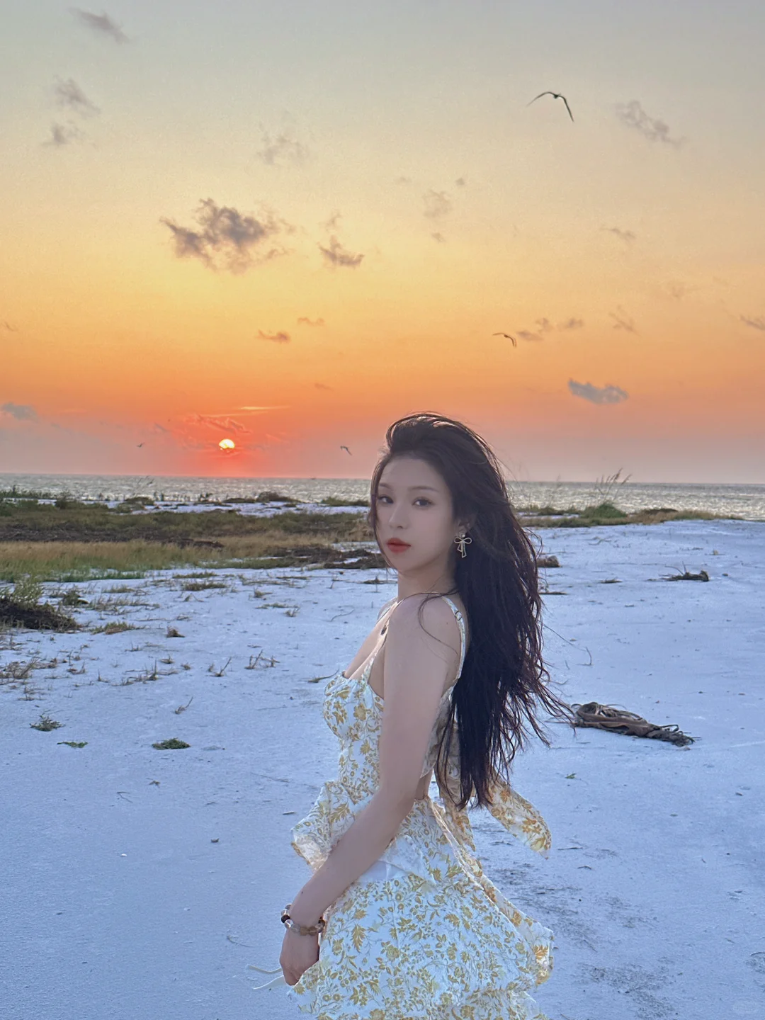 Selling Orange Romance: Tampa’s Seaside Sunset & Uninhabited Island 🧡