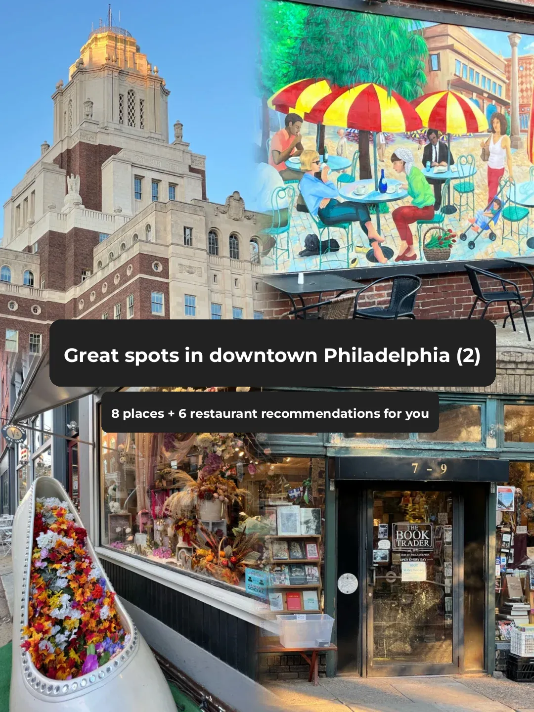 Philadelphia Travel | Weekend in Philadelphia | Top Spots in Philly’s Downtown 2⃣️