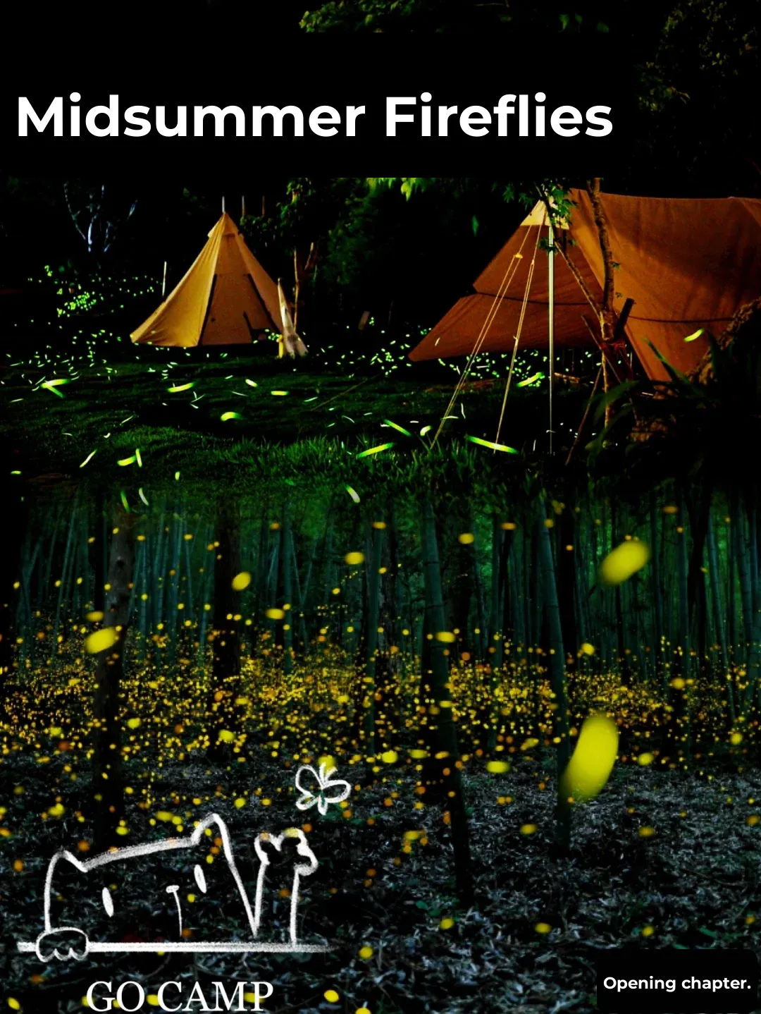 Weekly Getaway | The Campsite Where You Can Dance with Fireflies 🏕️