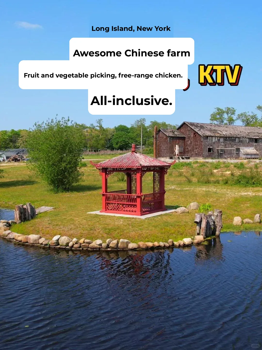 Top Chinese Farm Stay Recommendation in the NYC Area: Long Island's Reese Farm!