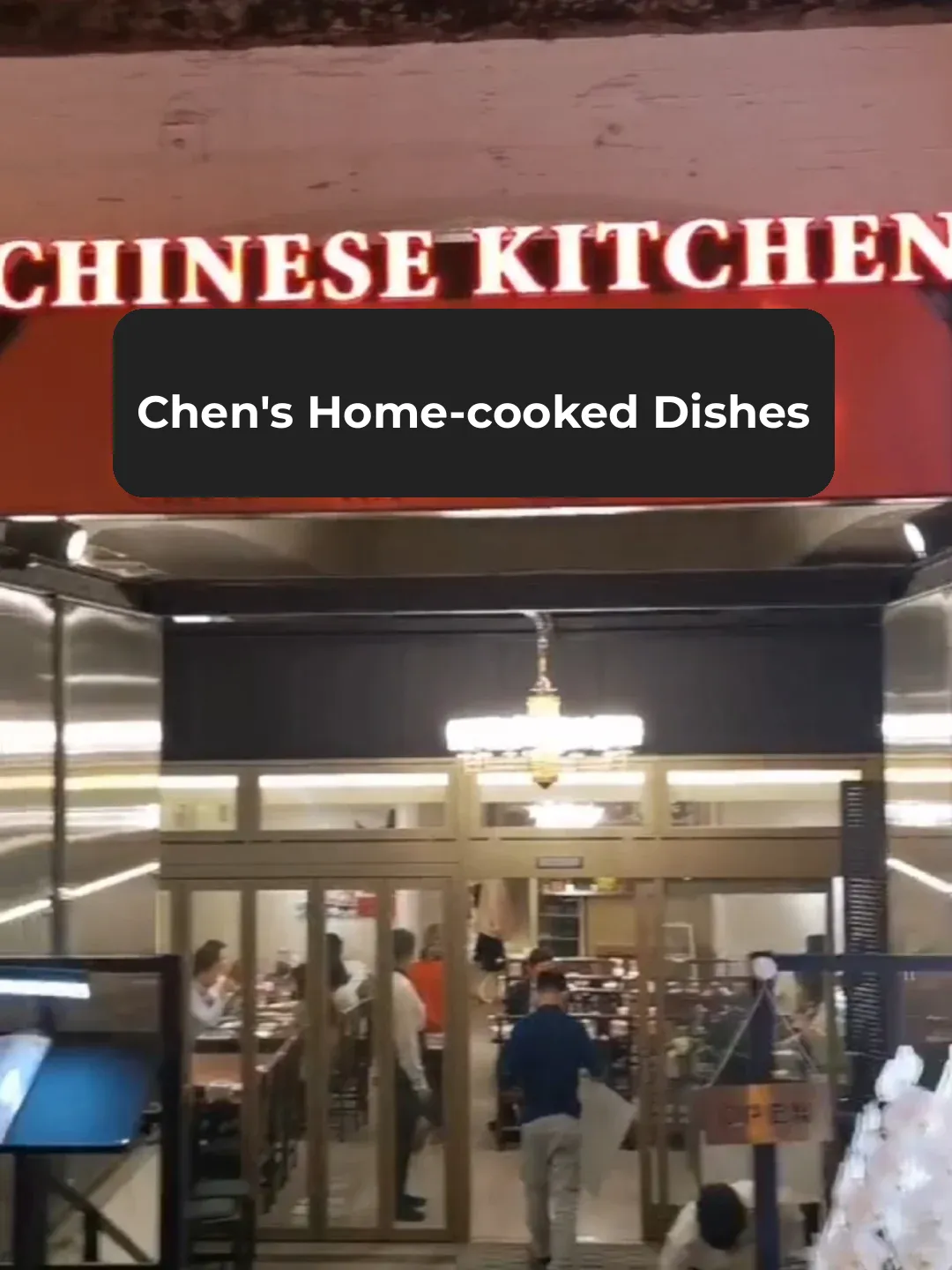 Newly Opened Chen Family Private Kitchen Under the Overpass