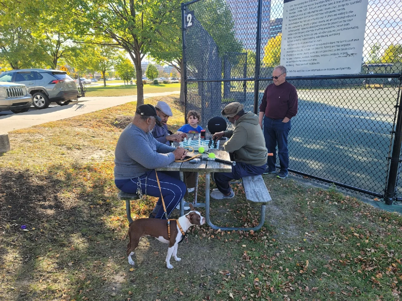 Leisure and Entertainment by the Sports Field