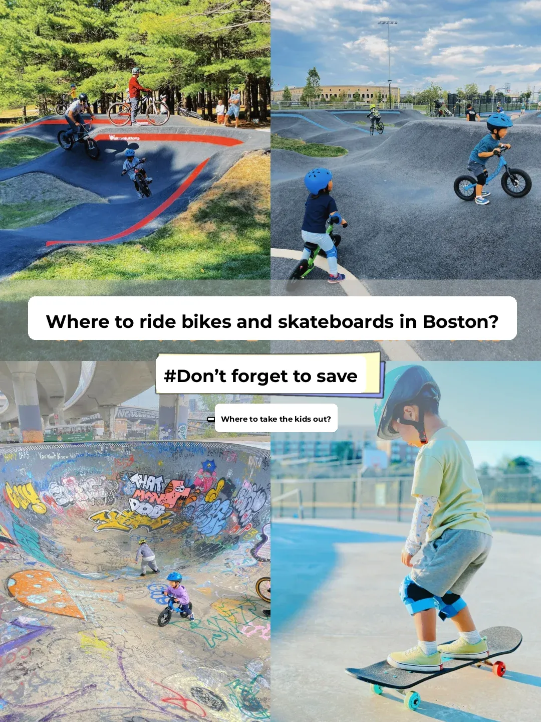 🔅Boston with Kids｜A Must-See for Cycling and Skateboarding Enthusiasts