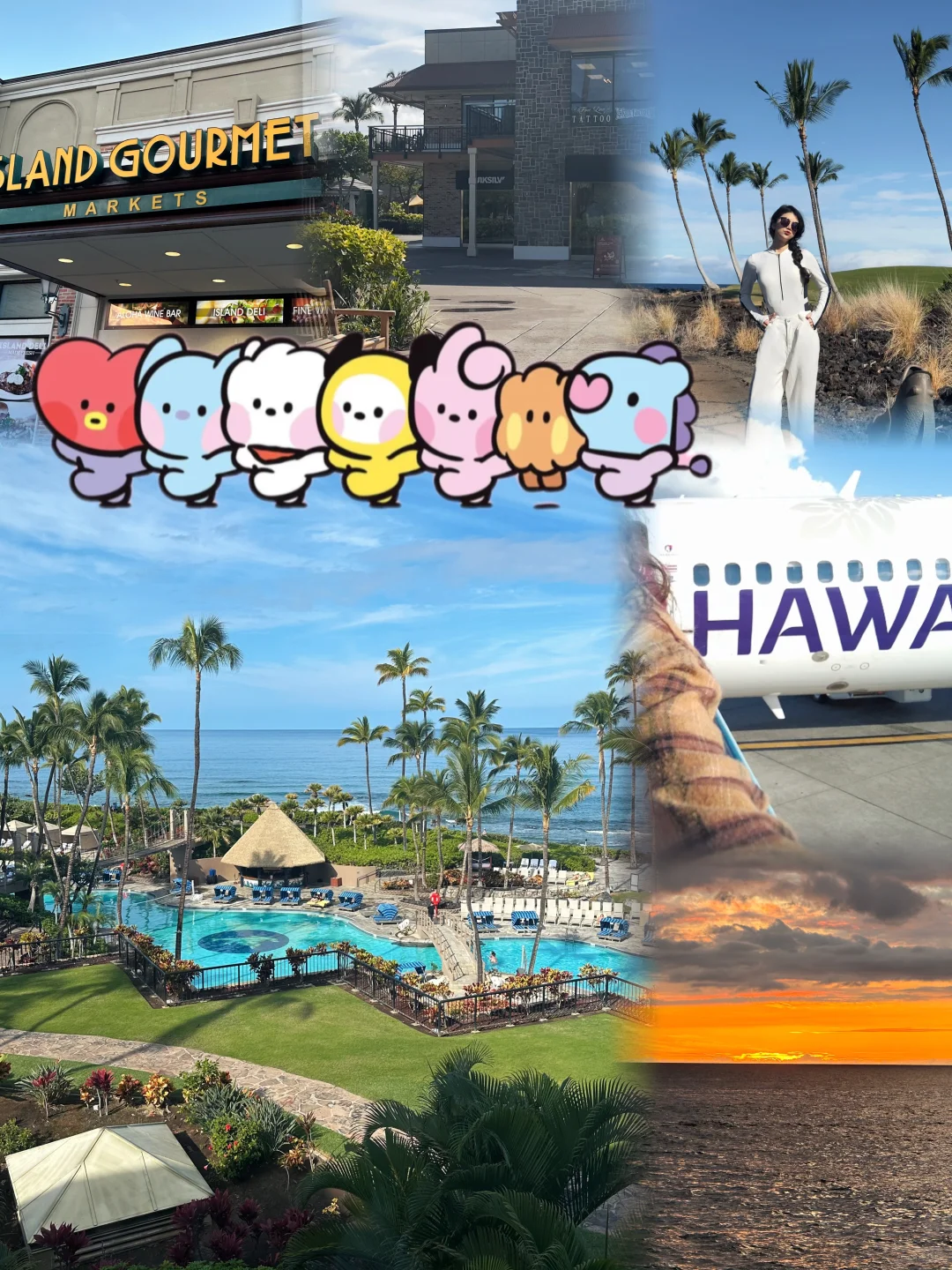 BTS's Big Island Kona Adventure in Hawaii | Same Itinerary Record 📝