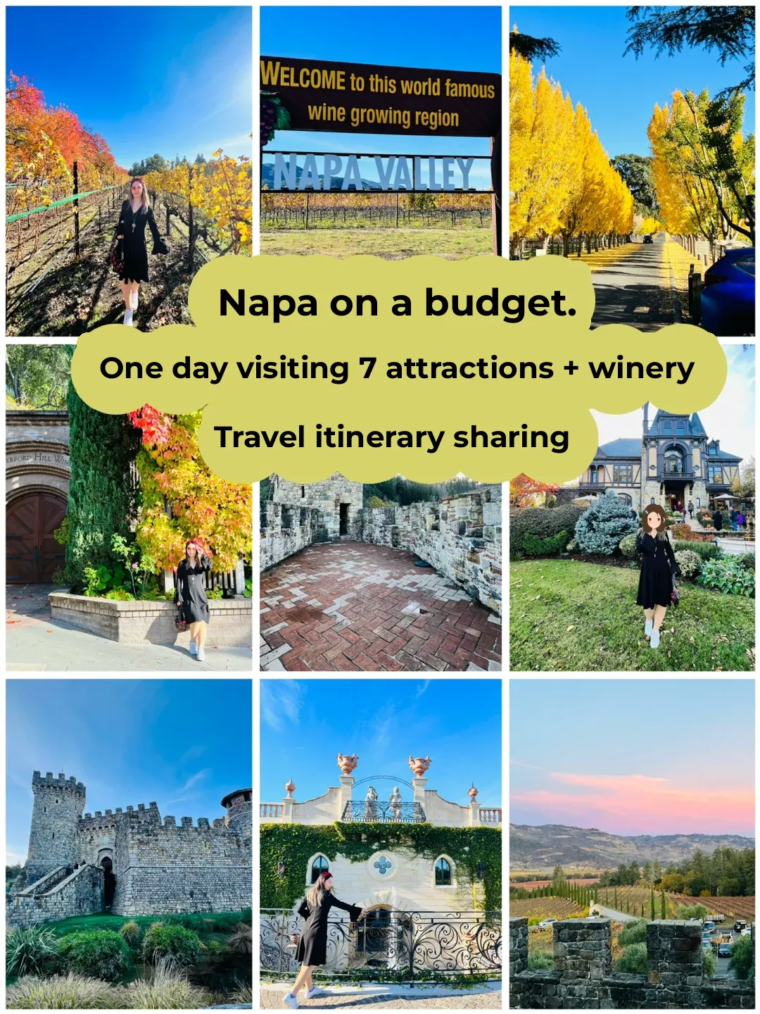 Napa Day Trip: 7 Must-Visit Spots & Wineries | Budget-Friendly Edition