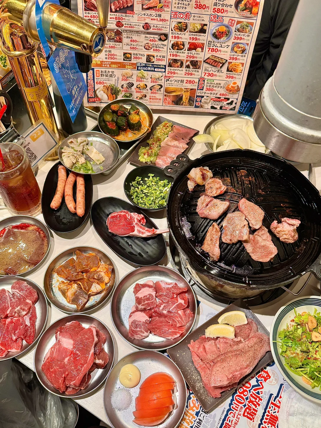 🇯🇵 The most satisfying lamb BBQ I've had in Ueno...