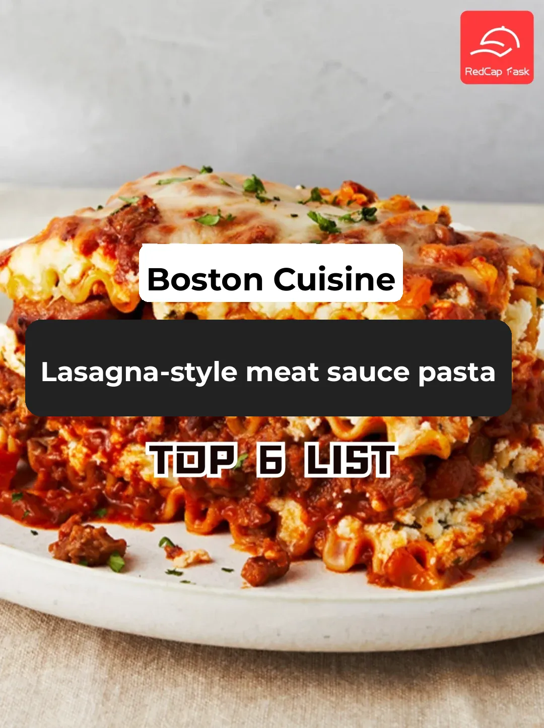 Boston's meat lasagna has reached the next level!