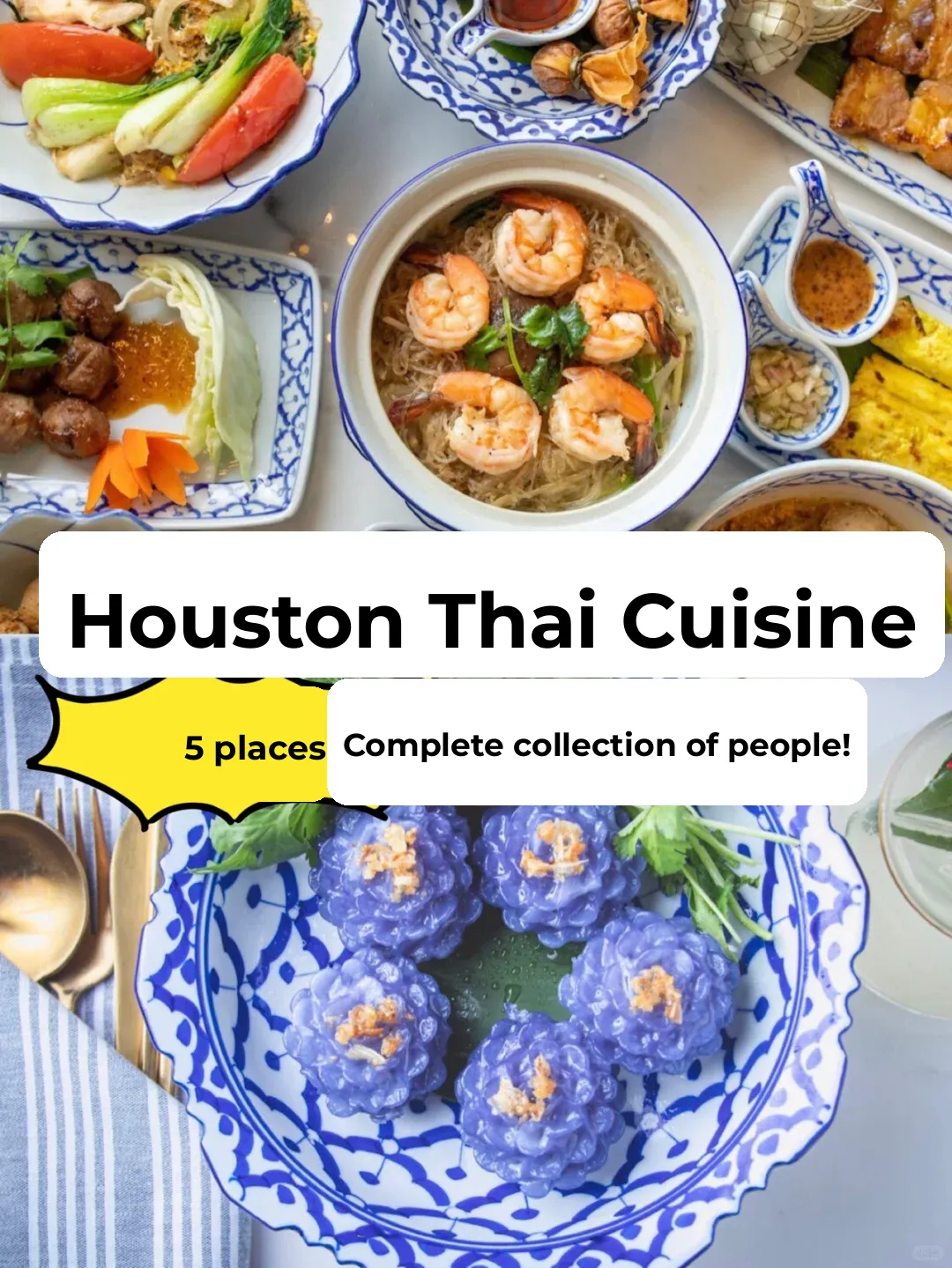 Houston's Top Thai Food Guide 🍲 How Many of These 5 Have You Tried⁉️