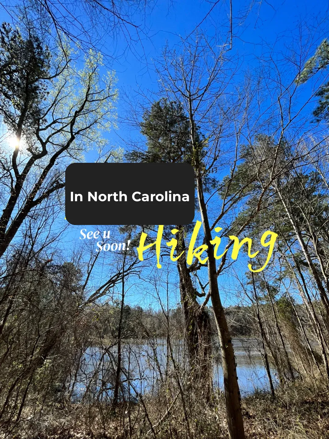 Spring Day - Weekend Hiking in Raleigh, North Carolina 😃