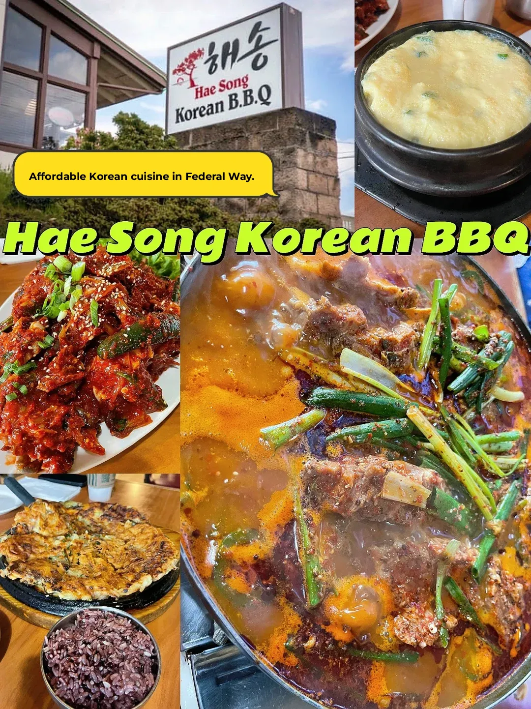 Seattle Foodie Adventure | 🇰🇷 Korean BBQ Spot: Hae Song BBQ