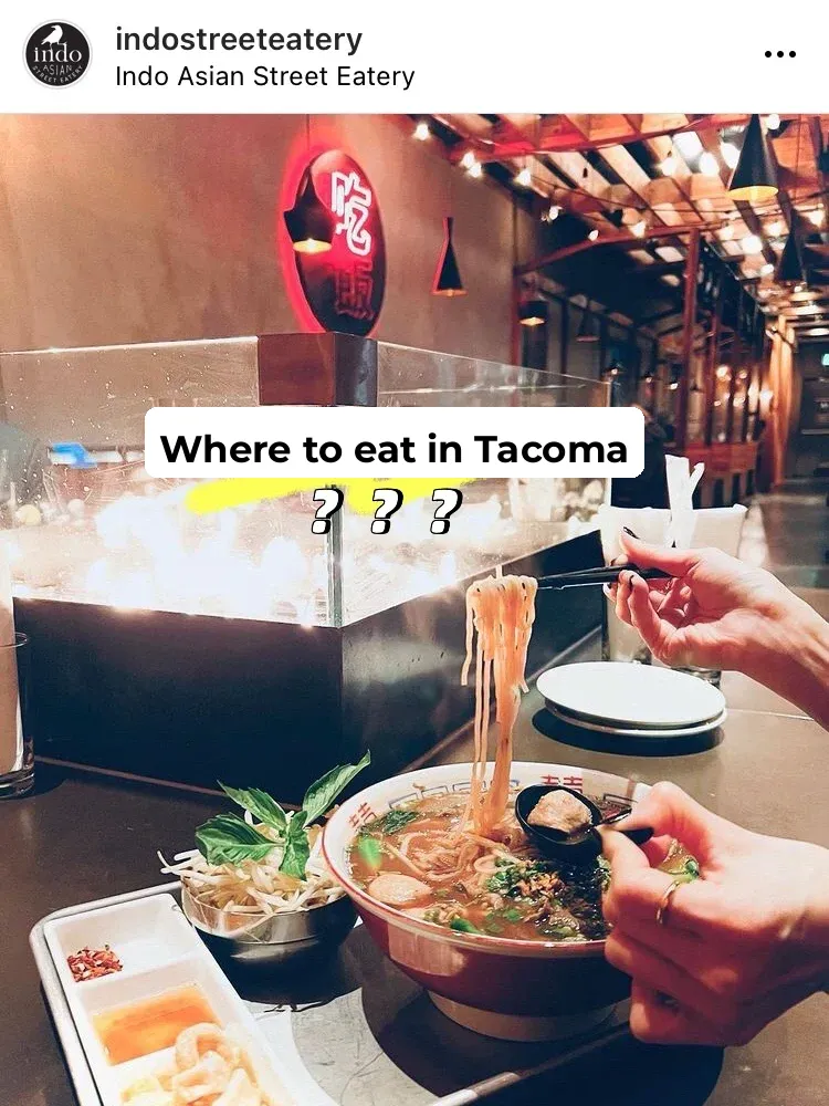 🥘Who said Tacoma has no good eats? 30 spots enough?