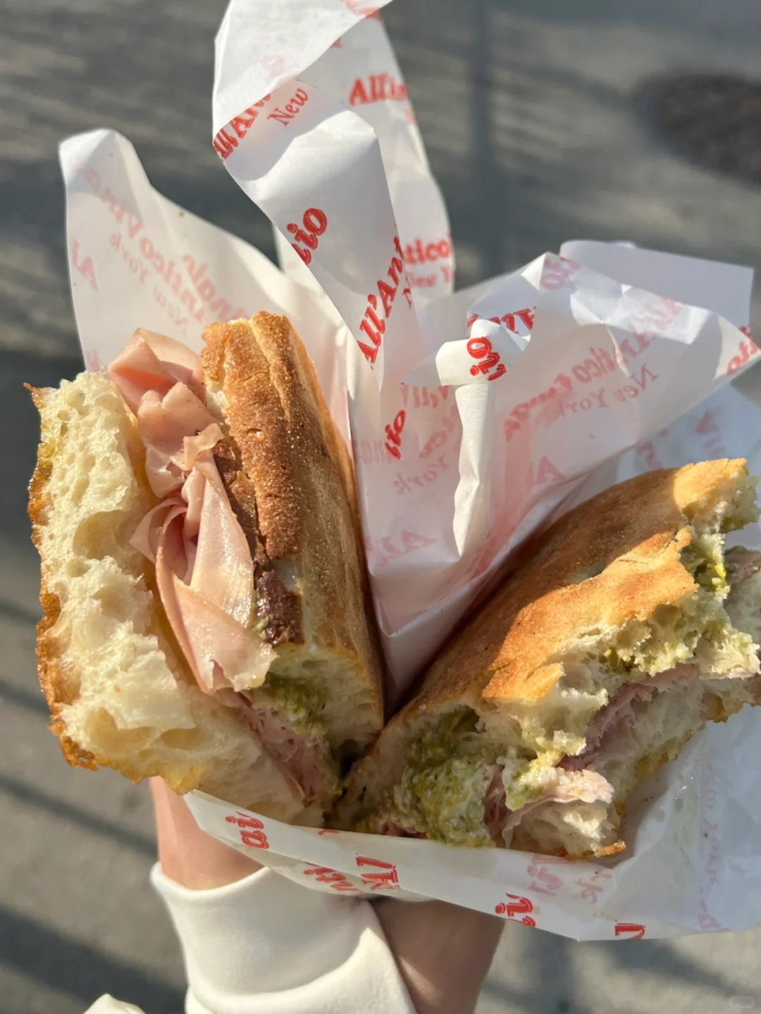 NYU's Hidden Gem: A 3-Minute Walk to the Best Pistachio Cream Italian Sandwich 🥪 in New York City