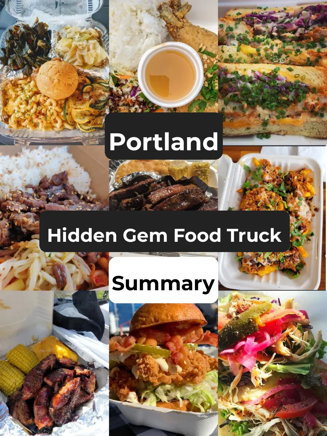 "Hidden Gems: A Comprehensive Guide to Portland's Under-the-Radar Food Trucks"
