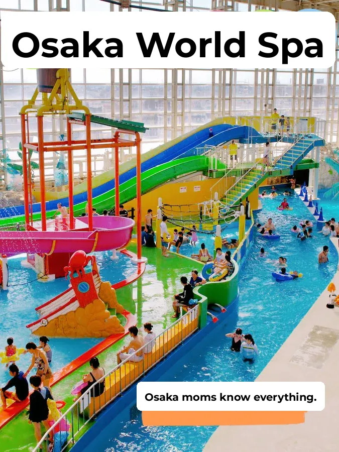 Osaka's Immersive Onsen♨️ + Water Park🛟 Experience