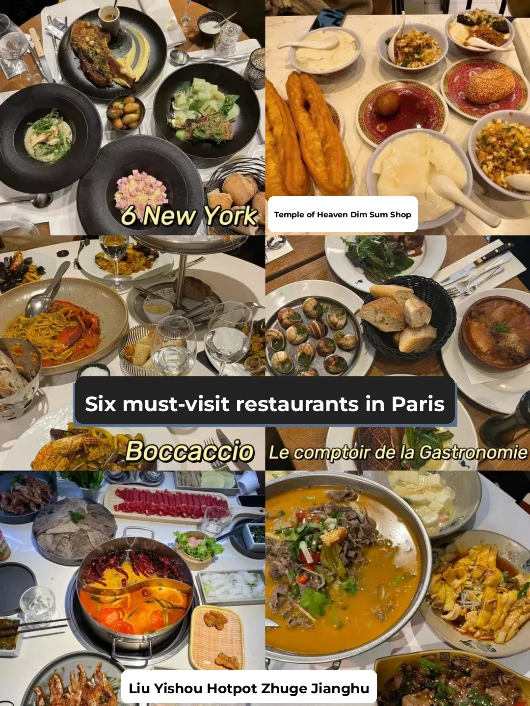 🇫🇷 Paris Foodie Guide | Top 6 Must-Visit Eateries ‼️ French Cuisine