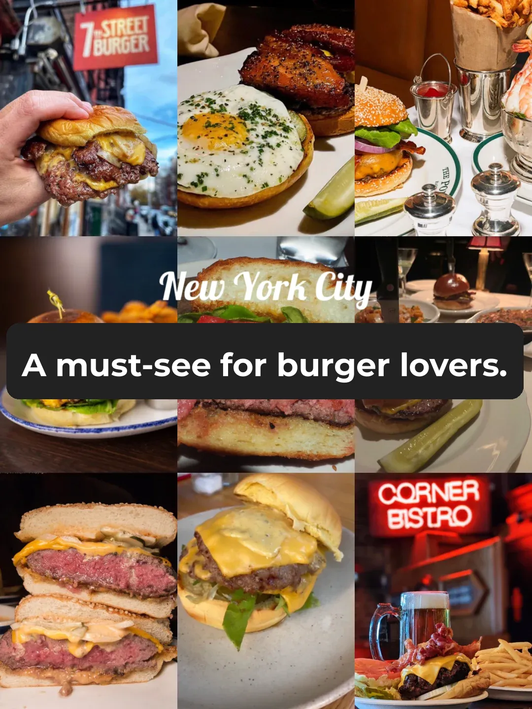 NYC Eats 🍔 Top 9 Burger Joints You Need to Try 🌟 Save for Later