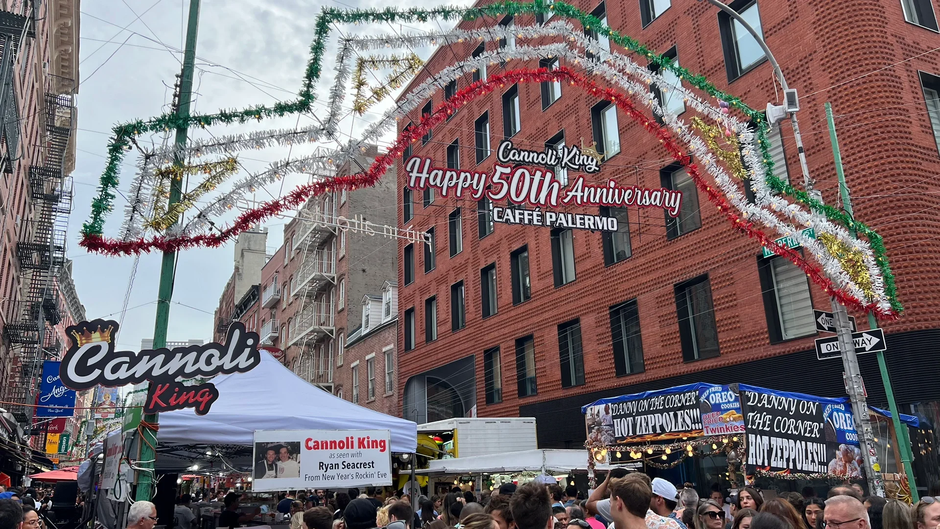Accidentally Stumbled Upon the Italian Food Street 📍Little Italy