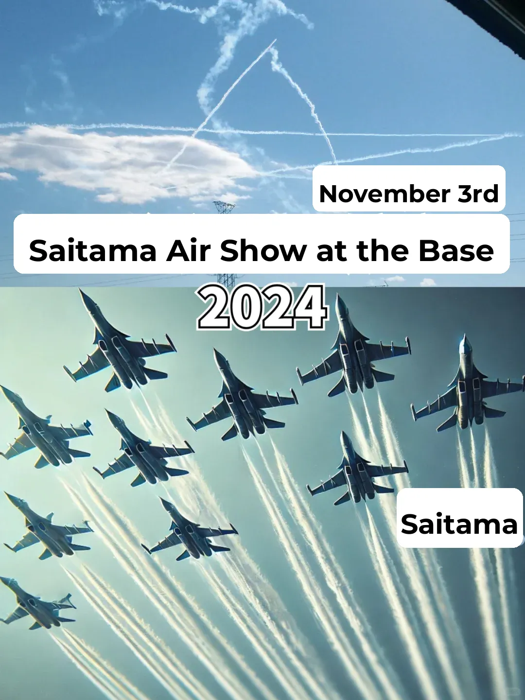 ✈️Saitama Iruma Air Base Air Show