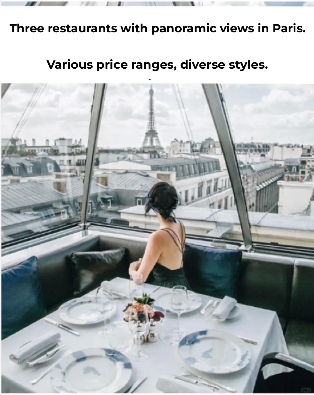360° Sky-High Views of Paris 🍽 Top 3 Dining Spots