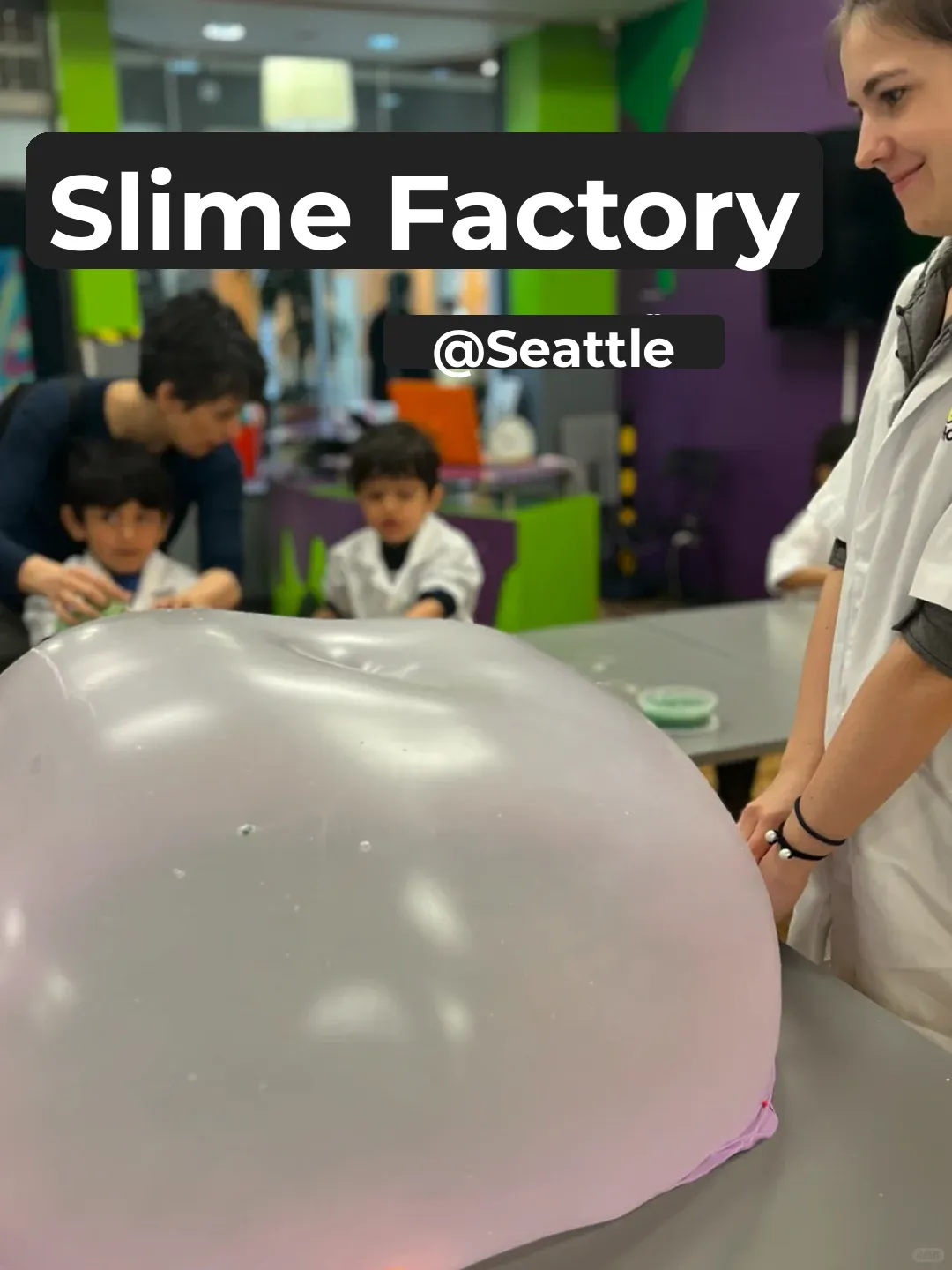 Seattle Slime Factory ➡️ A Must-Visit for Kids