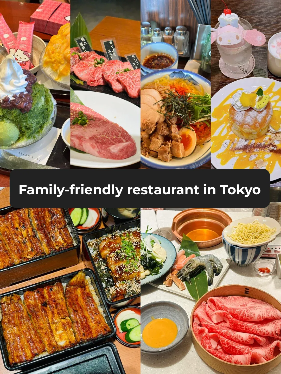 6 Family-Friendly Restaurants in Tokyo! Google Maps Locations Included