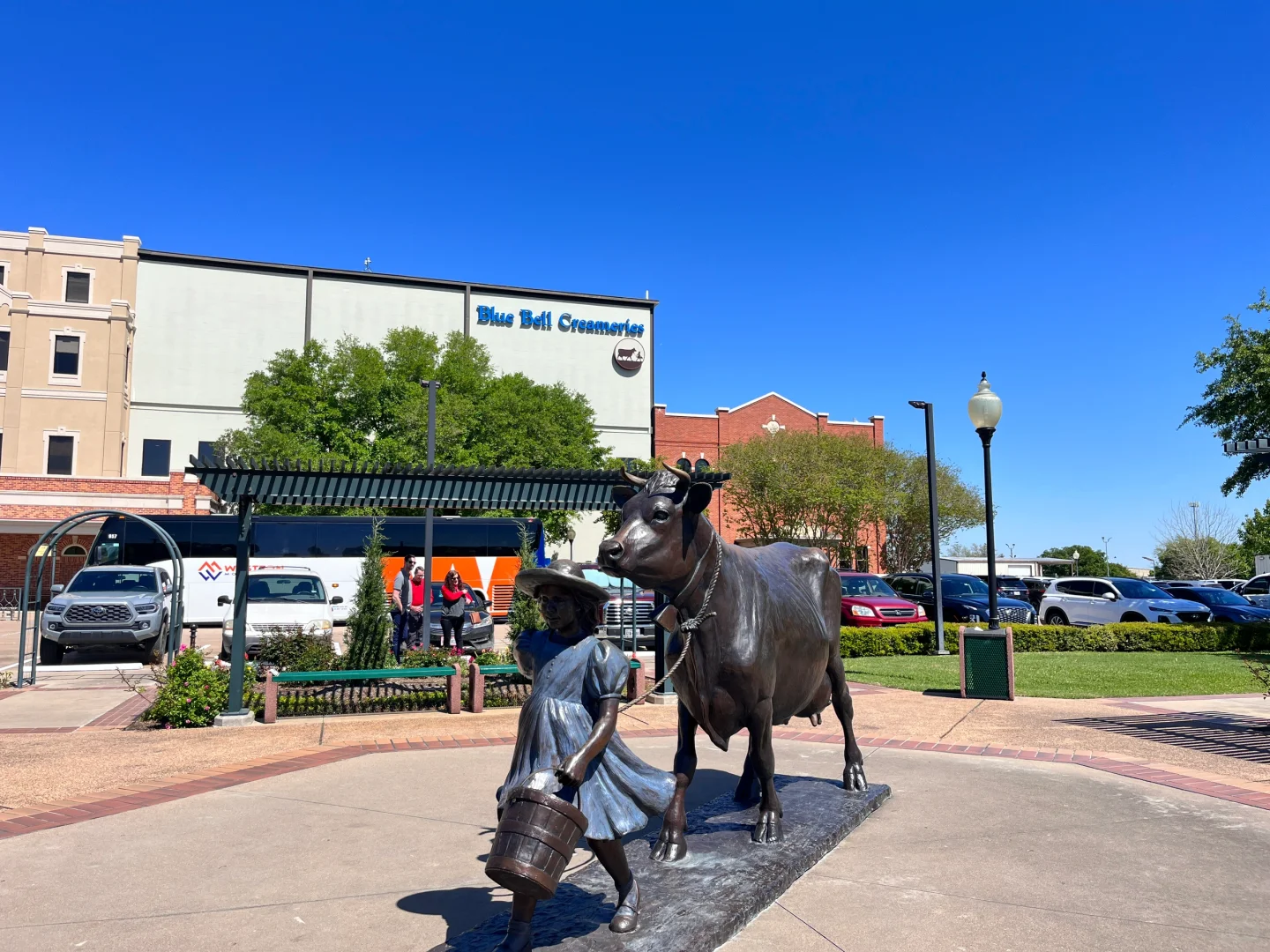 Day Trip Around Houston: Ice Cream Town + Bluebonnet Adventure