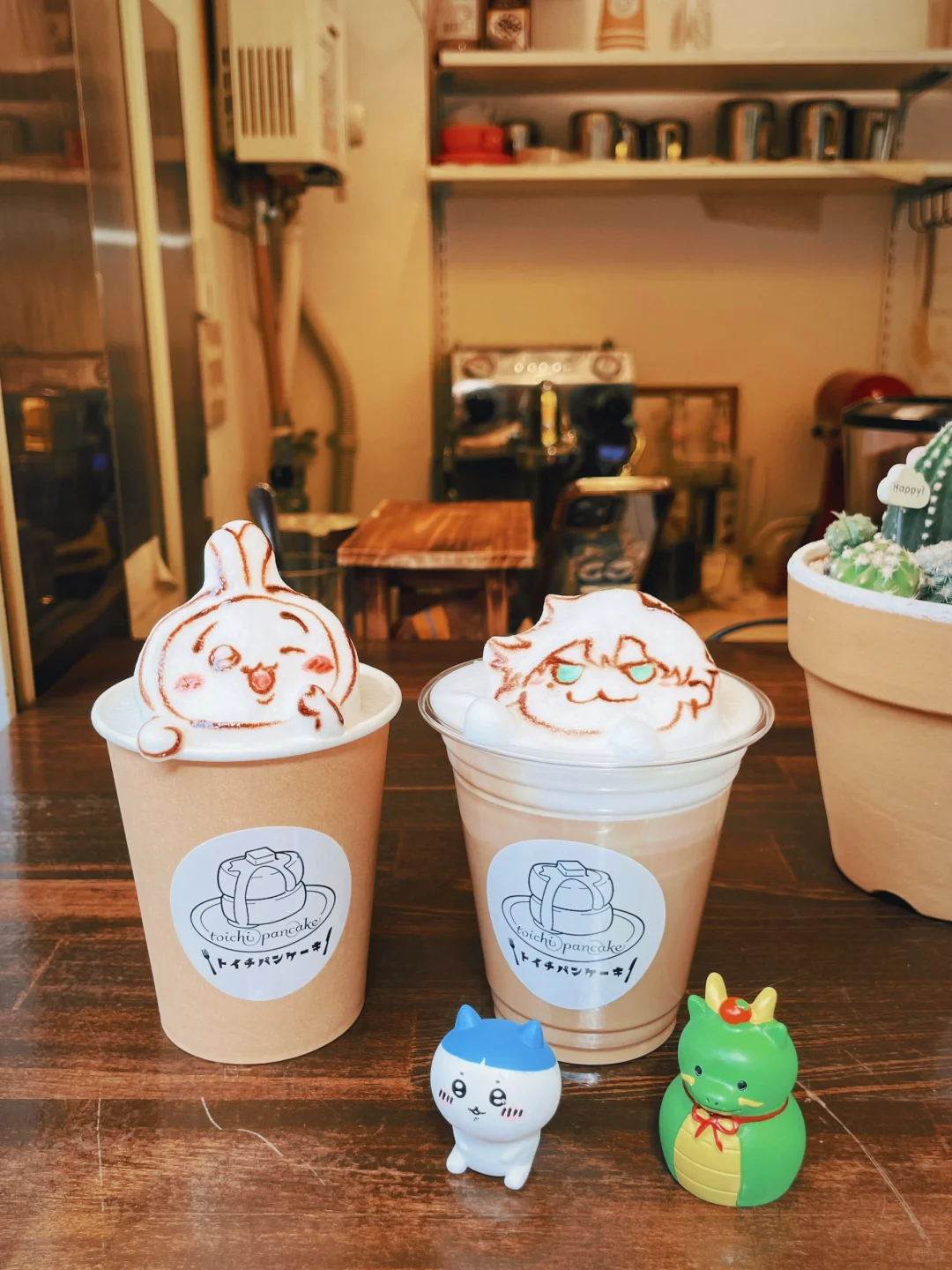 Adorable 3D Coffee in Osaka's Shinsaibashi! ☕️