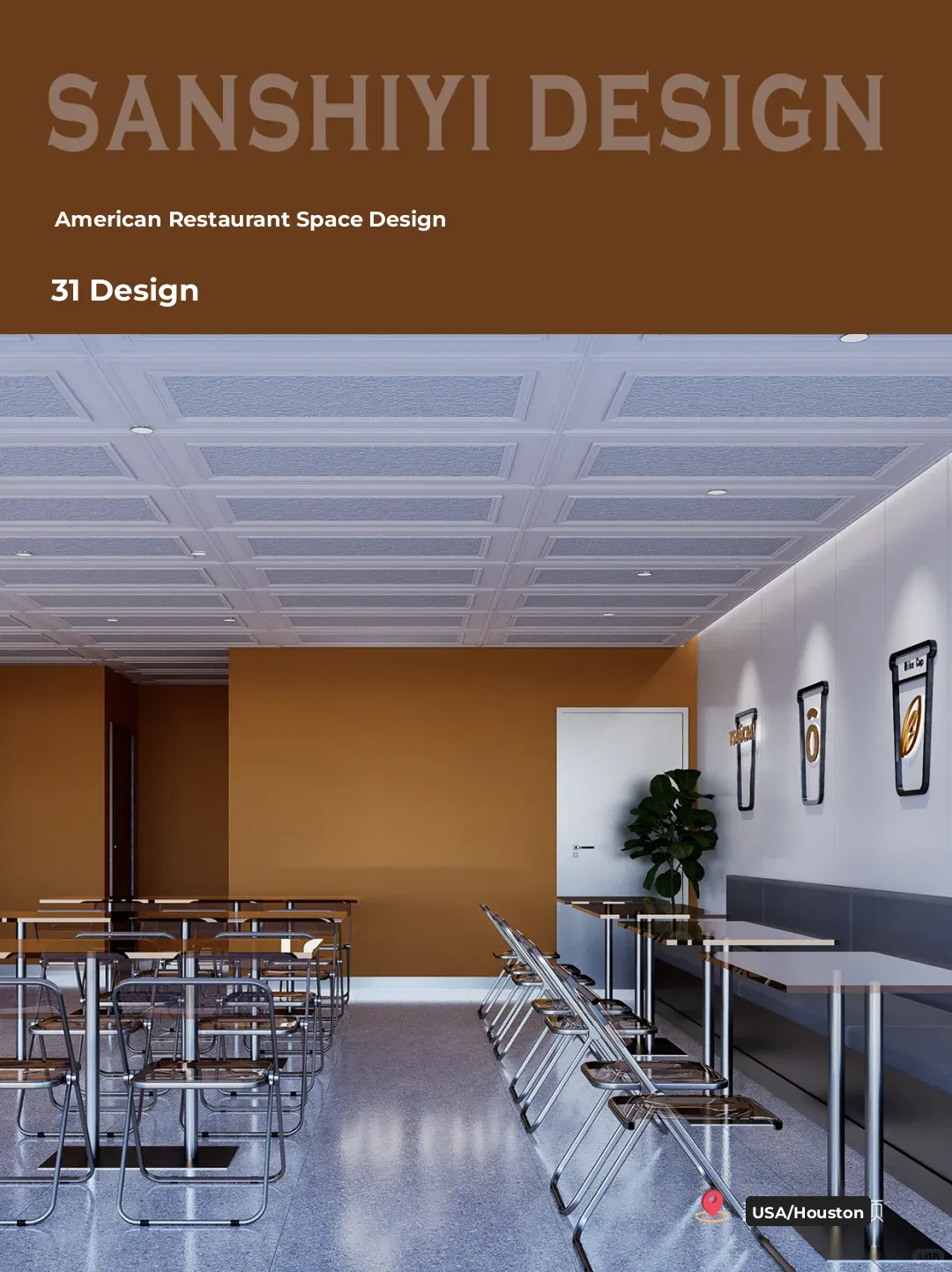 U.S. Restaurant Design | Trendy Bubble Tea Hangout for the Young Generation 🧋