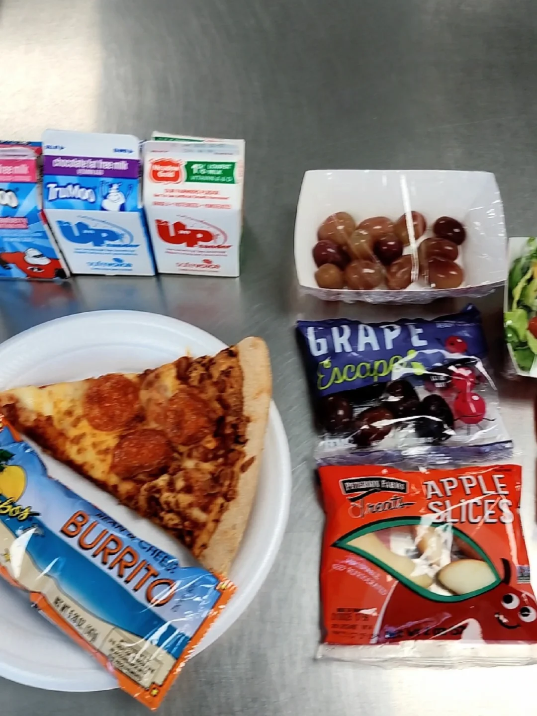 Lunch Break at School