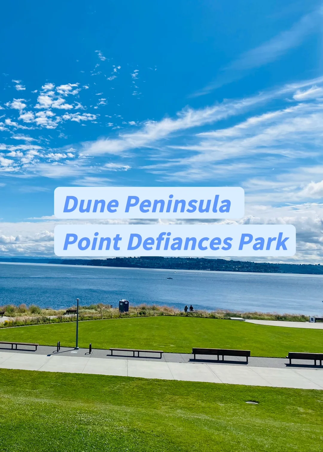 Dune Peninsula in Seattle | Tacoma Waterfront Park