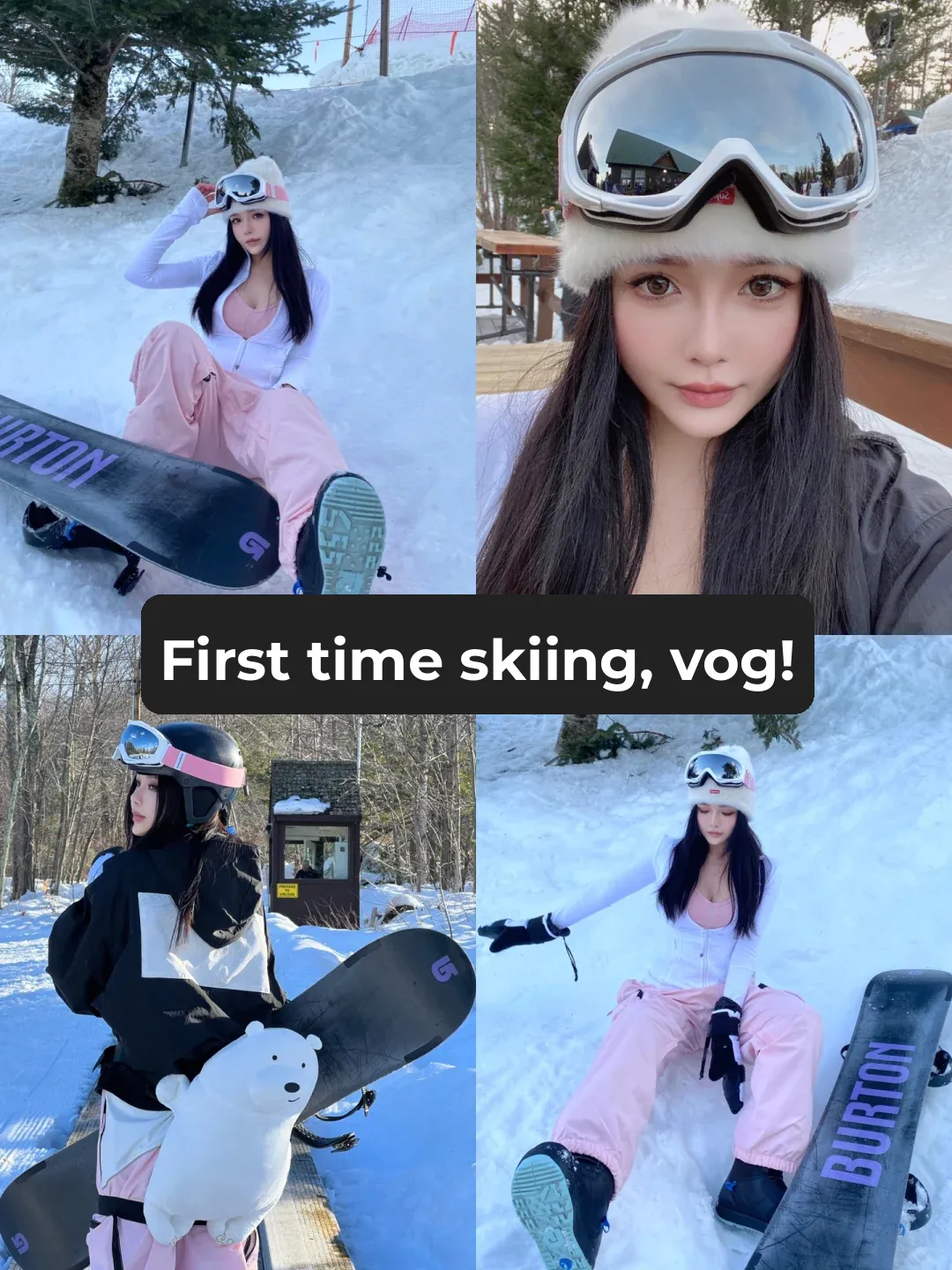 Boston Moments �｜My First Skiing Vlog at PatsPeak 🏂