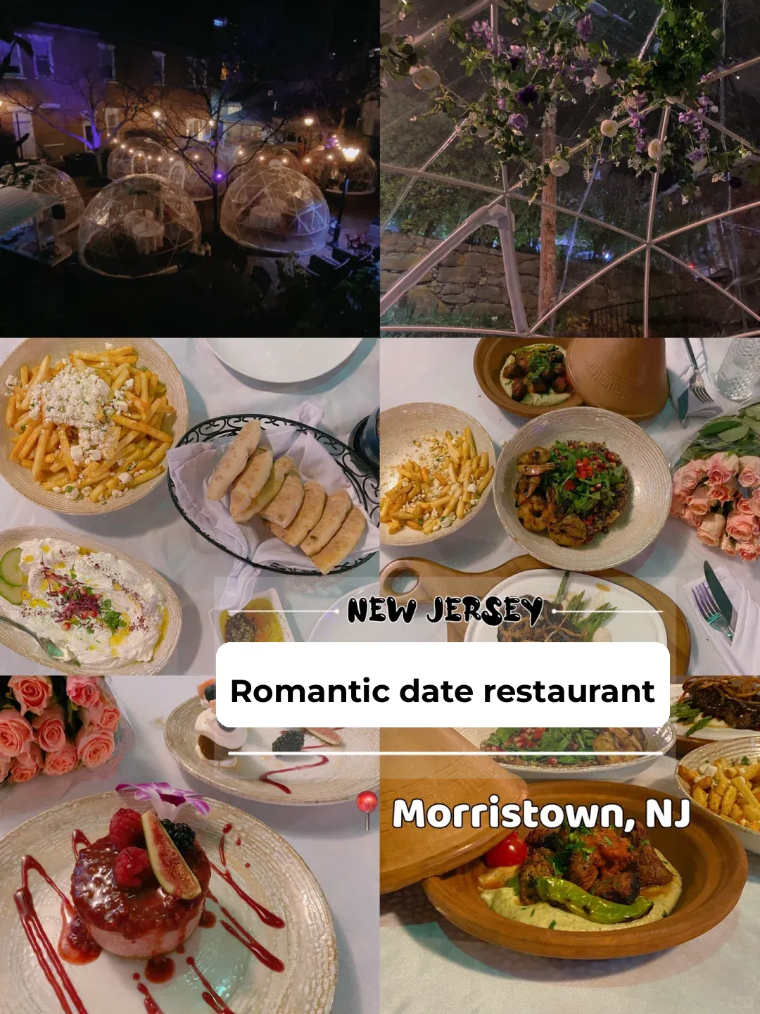 NJ Mediterranean Food Spot/ A Hidden Romantic Date Night Restaurant in the Village