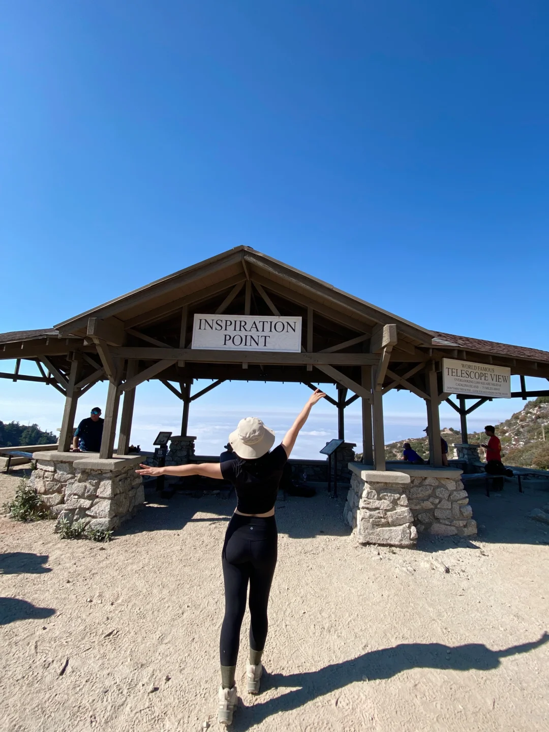 Hiking in LA - Inspiration Point